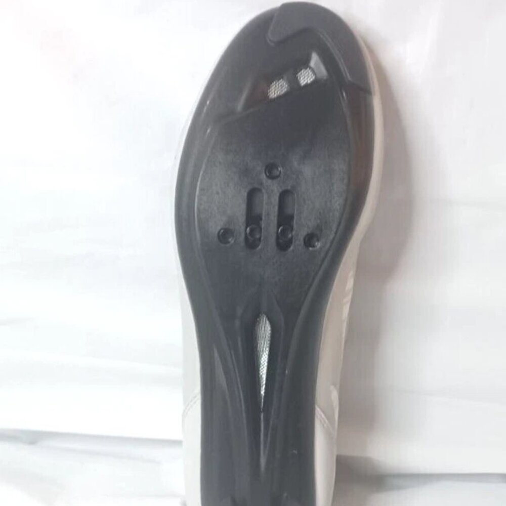 NEW Without Box 41/ 8 Mens Sport Light Gray Cycling Shoes 2/3 Cleat Compatible - Picture 6 of 9